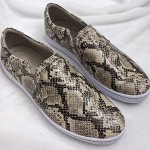 Clarks Snakeskin Pawley Bliss Slip On Sneakers (New)